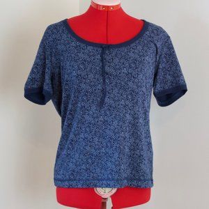 Lauren Ralph Lauren Blue Print T-Shirt